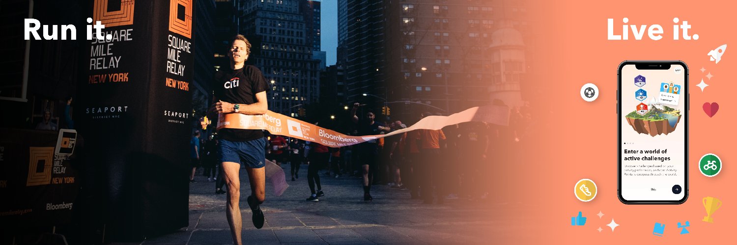 Bloomberg Square Mile Relay banner
