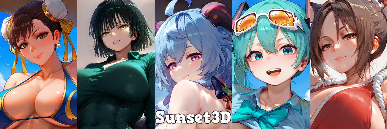 Sunset3DArt🔞 banner