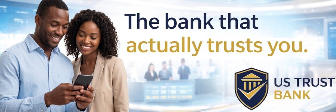 US Trust Bank banner