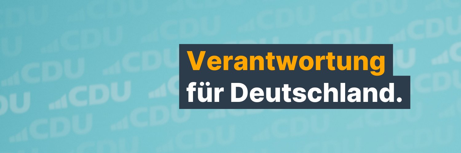 CDU Deutschlands banner