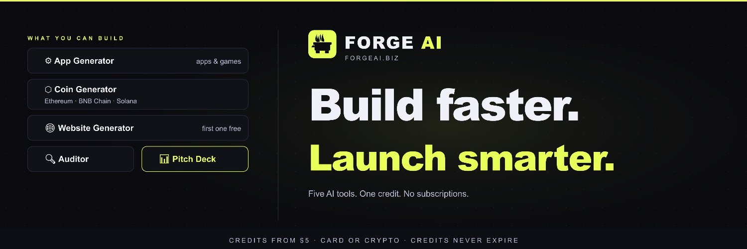 Forge AI banner