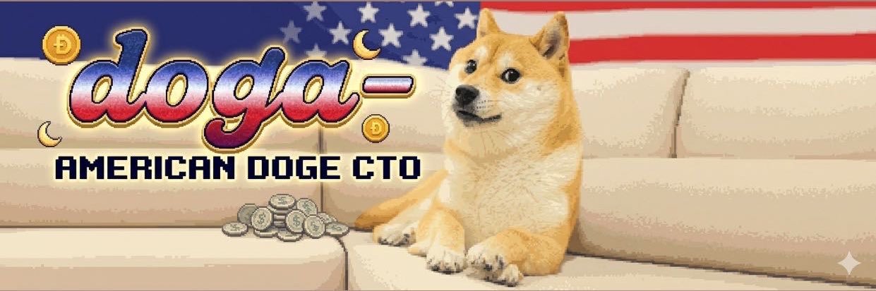 AMERICAN DOGE -$DOGA banner