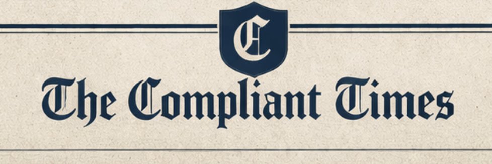 The Compliant Times - America's Safest Newspaper banner