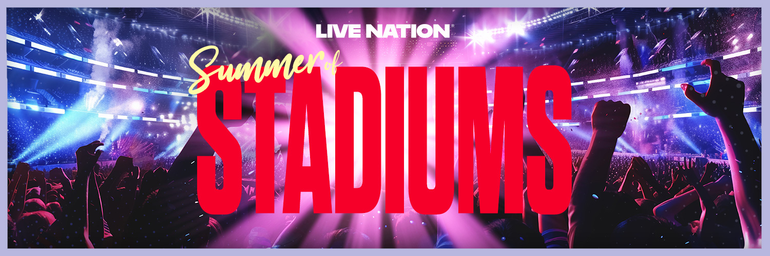 Live Nation UK's banner
