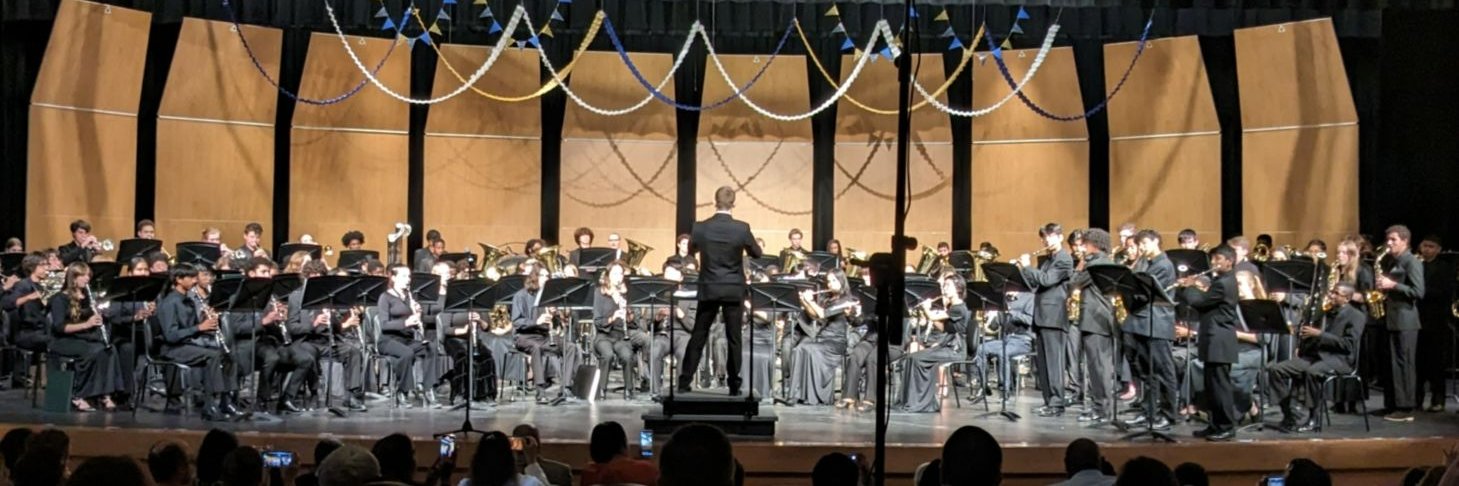 Wheeler HS Bands banner