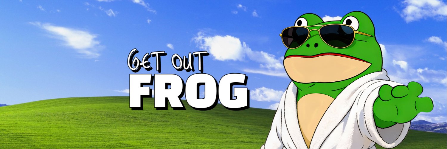 Get Out Frog banner