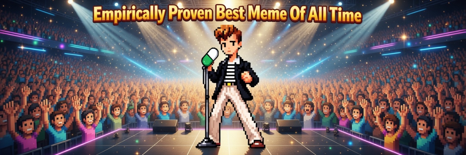Rickroll Pump banner