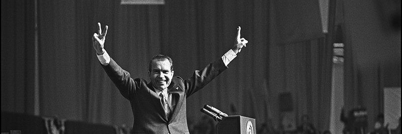 Richard Nixon banner