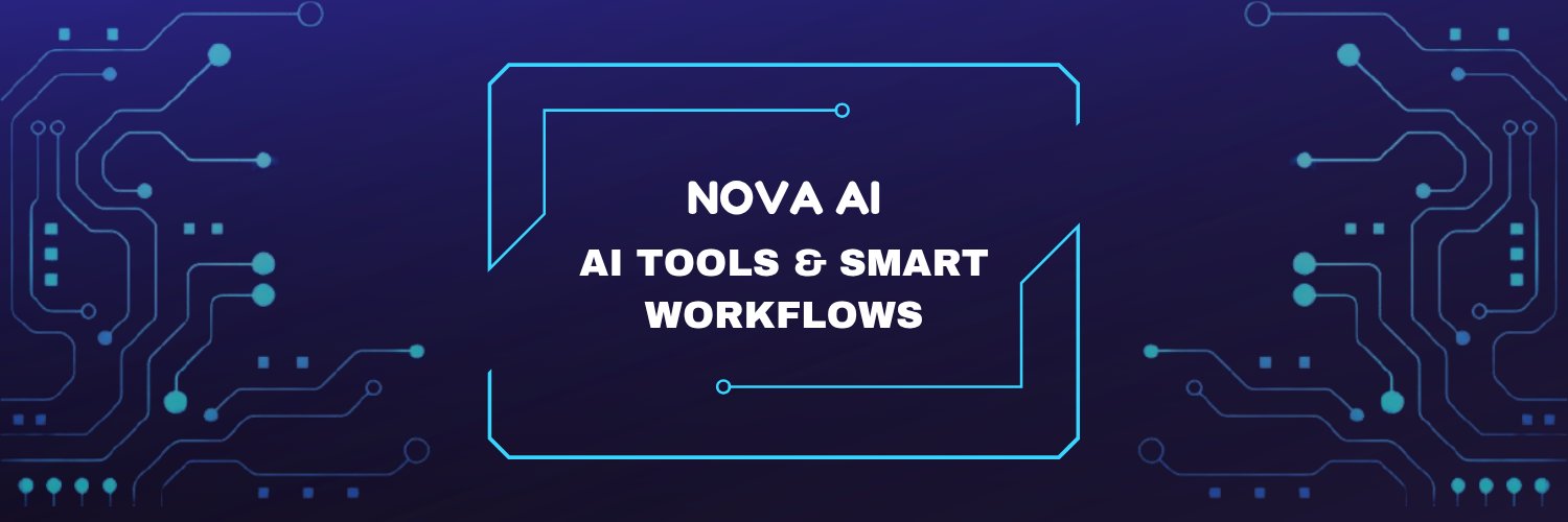 Nova AI banner