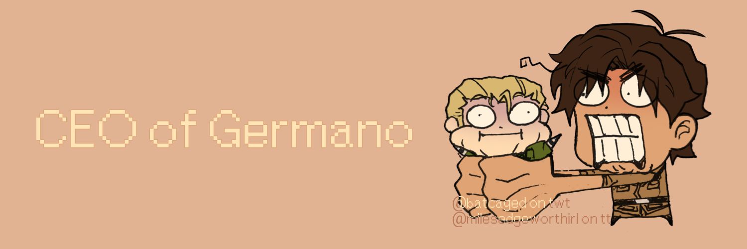 CEO of Germano😜🇮🇹🇩🇪💦 #GERMANOTWT banner
