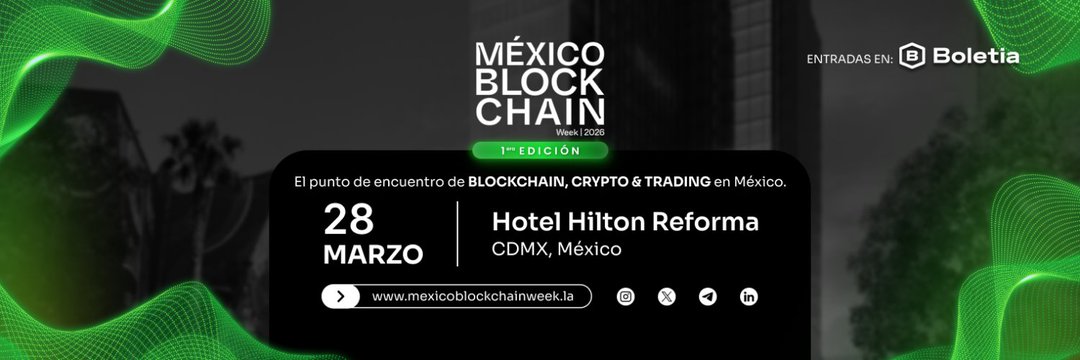 MEXICO BLOCKCHAIN WEEK banner