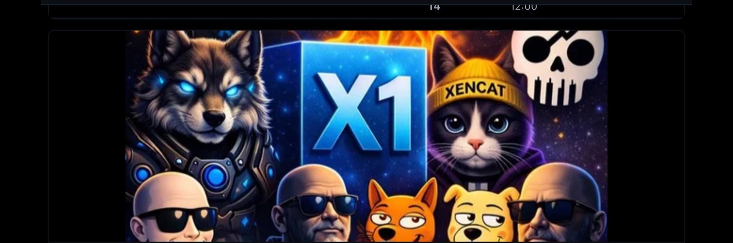 X1 Memes token on X1 banner