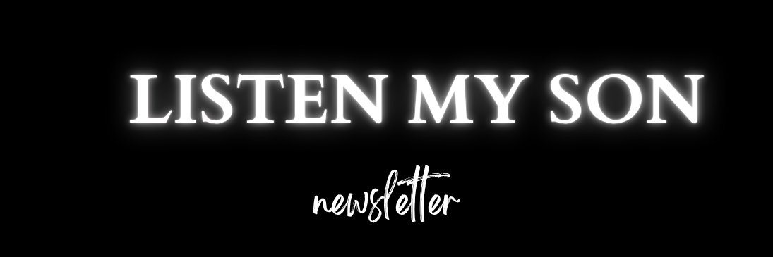 Listen My Son banner