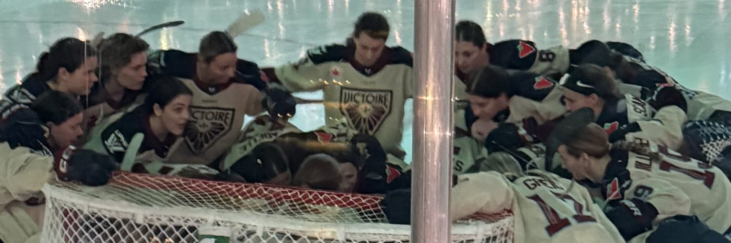 stubborn hockey lesbian banner