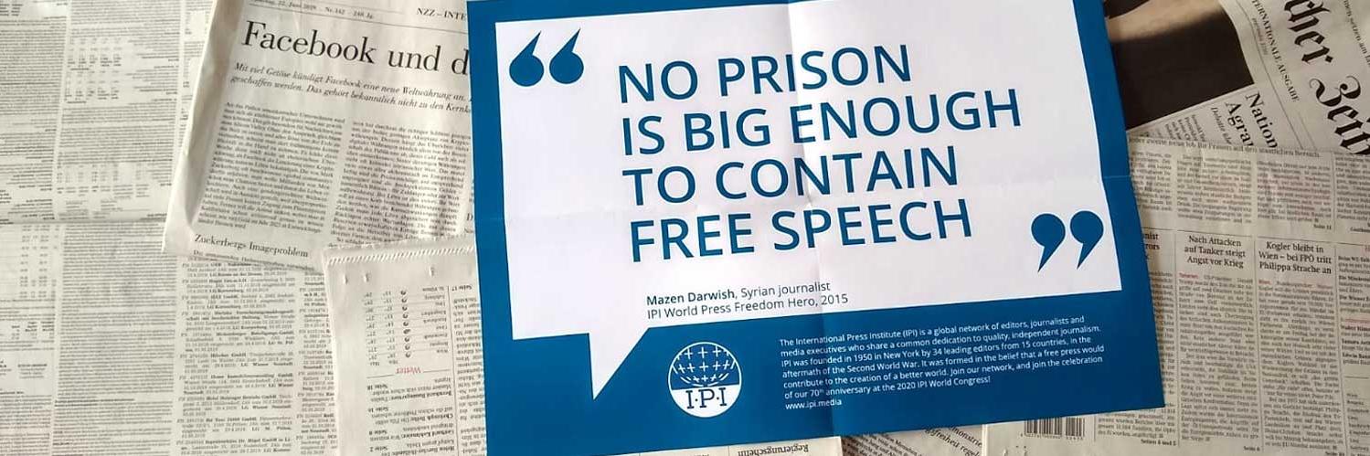 IPI - The Global Network for Independent Media's banner