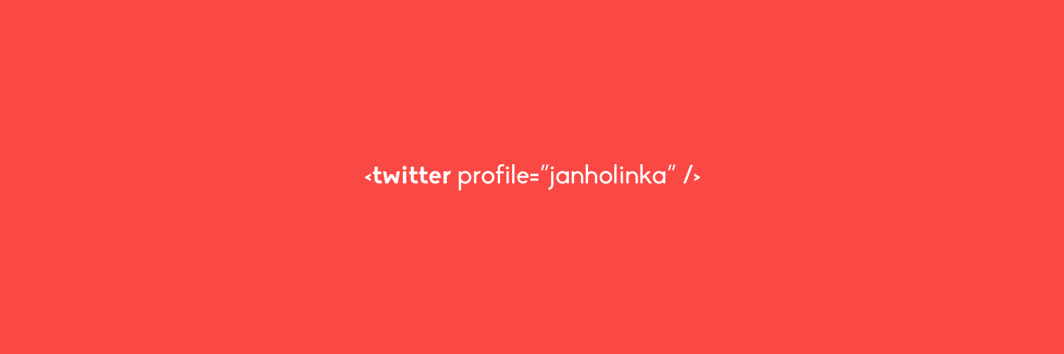 janholinka's profile banner image