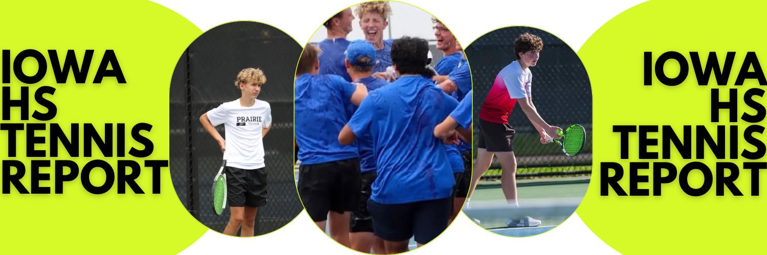 Iowa HS Tennis Report banner