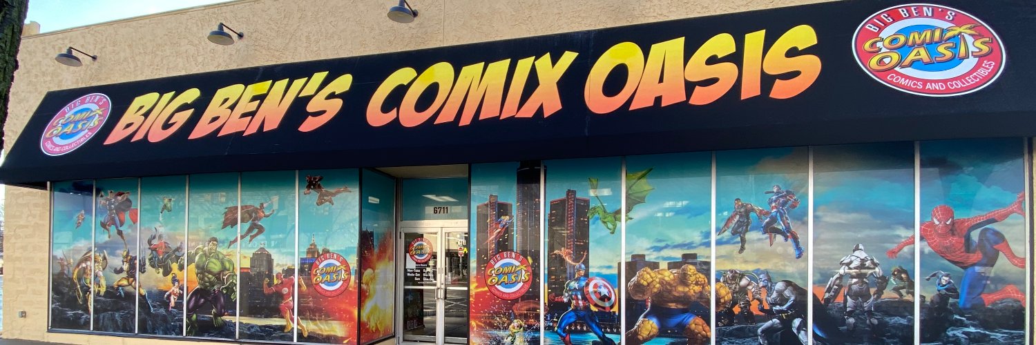 Big Ben's Comix banner
