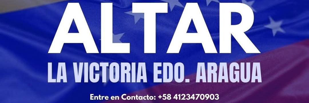 Altar La Victoria banner