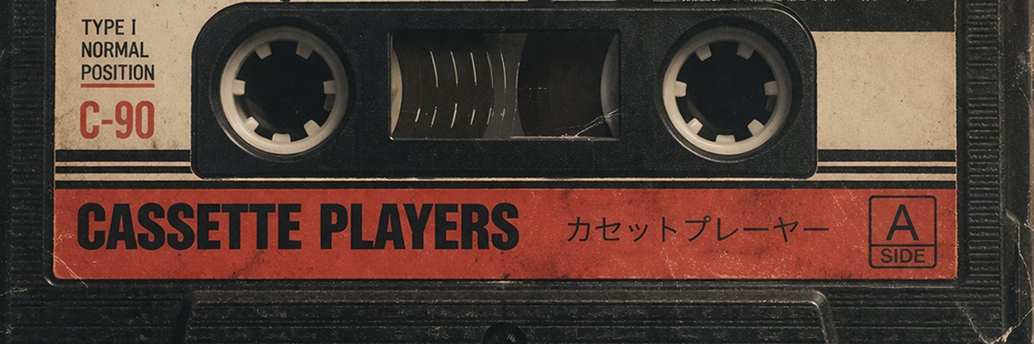 Cassette players banner