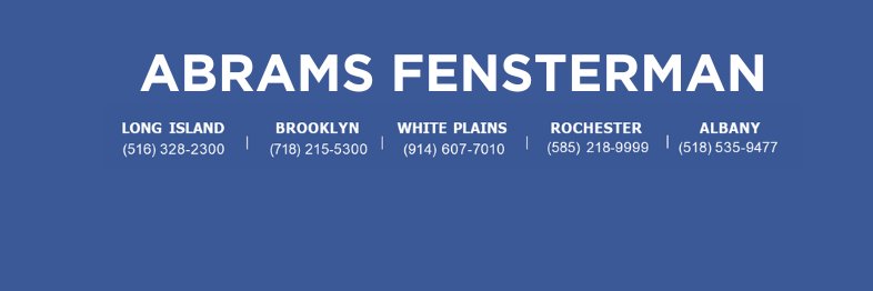Abrams Fensterman banner