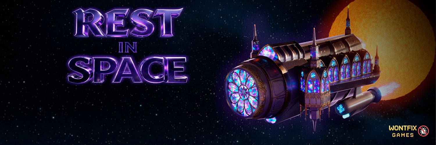 Rest in Space banner