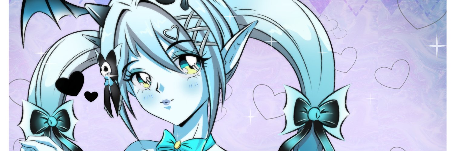 Bloo 🦇🩵 banner