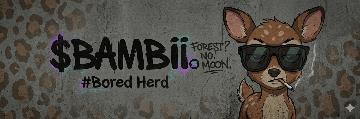 $BAMBII COIN🚀🦌🦌 banner