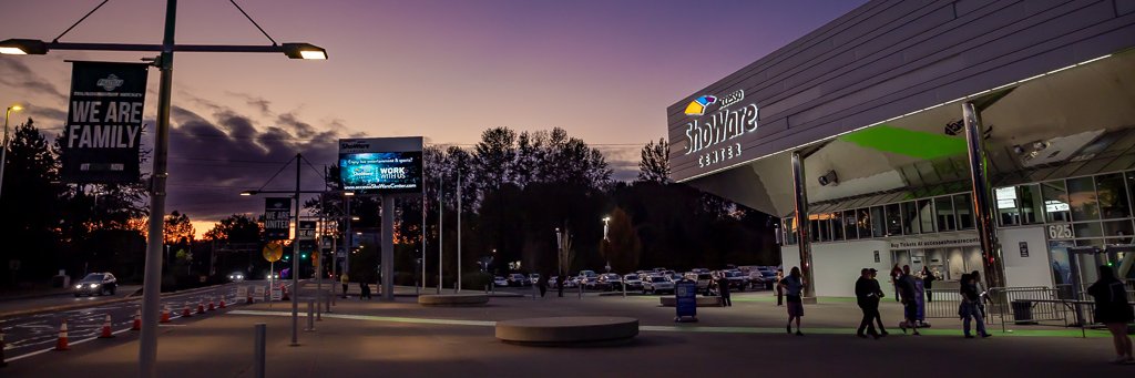 accesso ShoWare Center banner