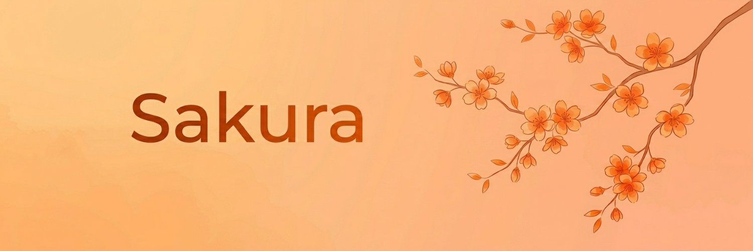 Sakura banner