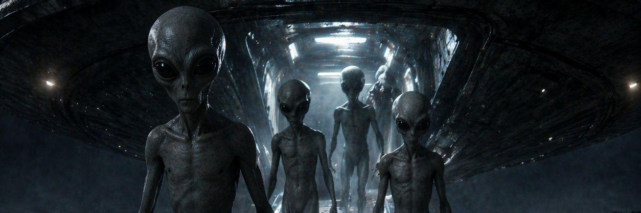 THE ALIENS banner