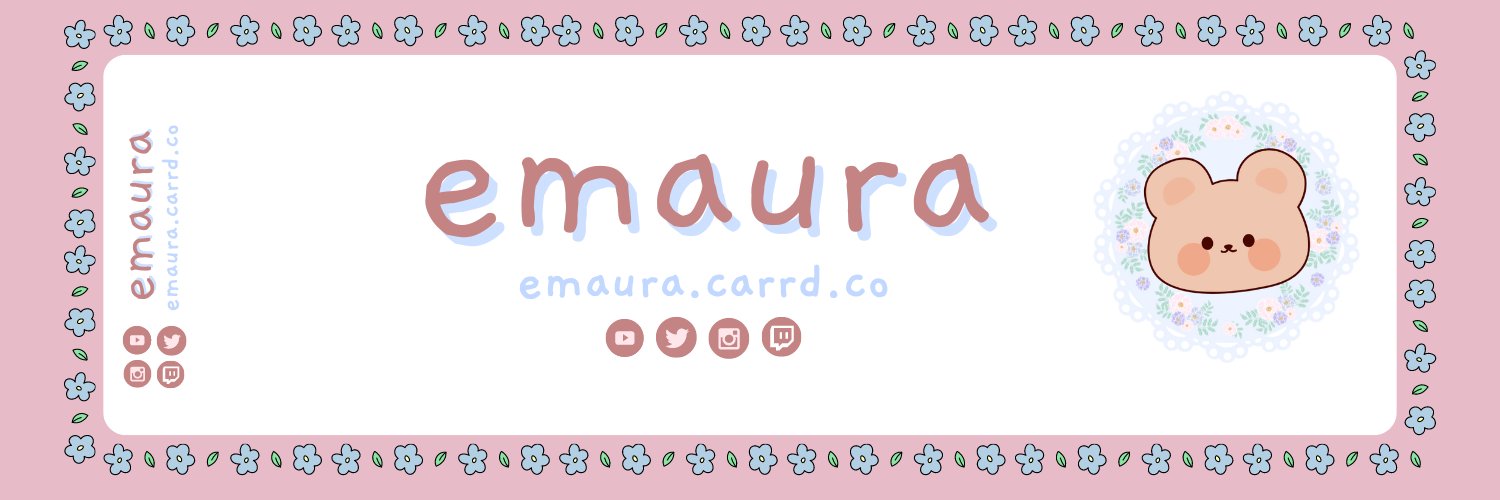 emaura 🌷 banner