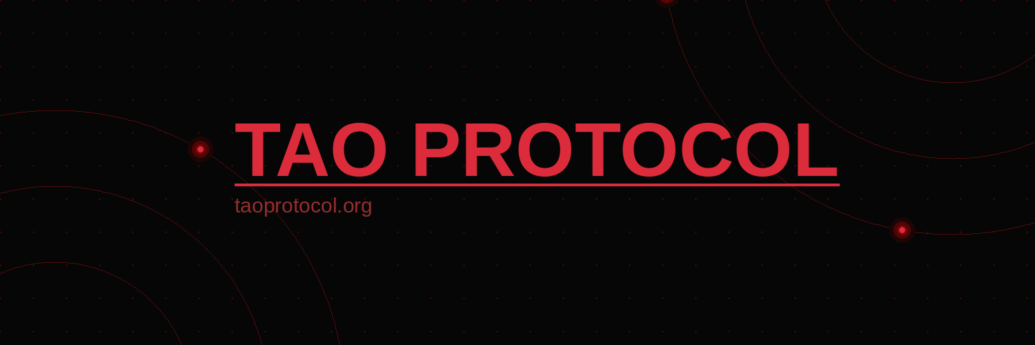 TAO Protocol banner