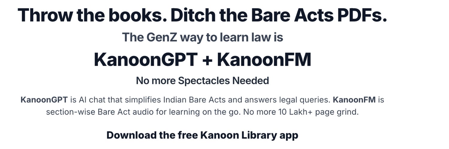 KanoonGPTAI's profile banner image
