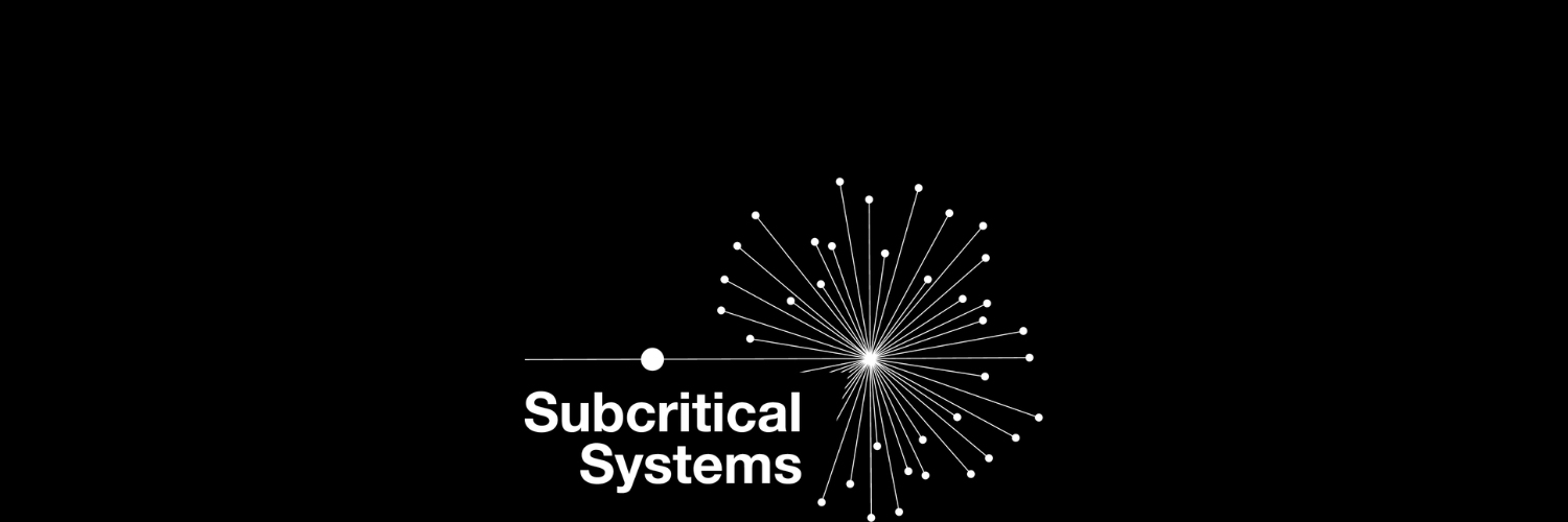 Subcritical Systems banner