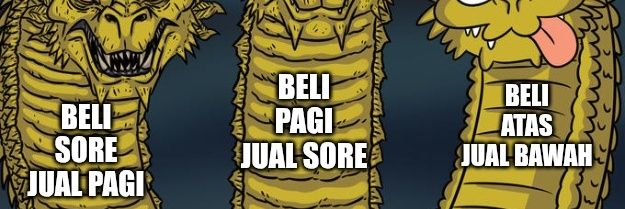 Trader Garis Meme banner