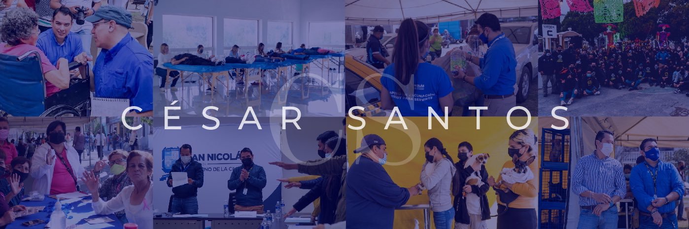 César Santos García banner
