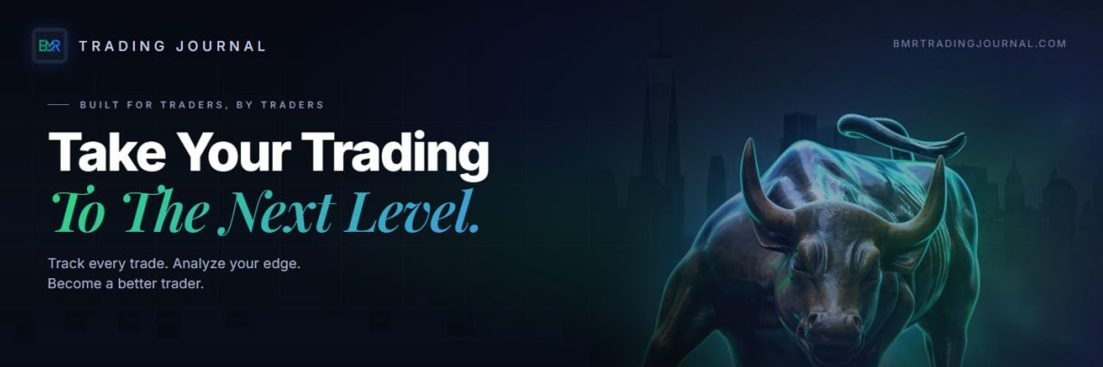 BMR Trading Journal banner