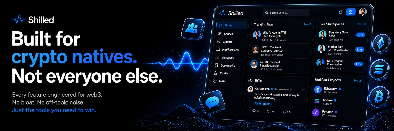 Shilled Platform banner