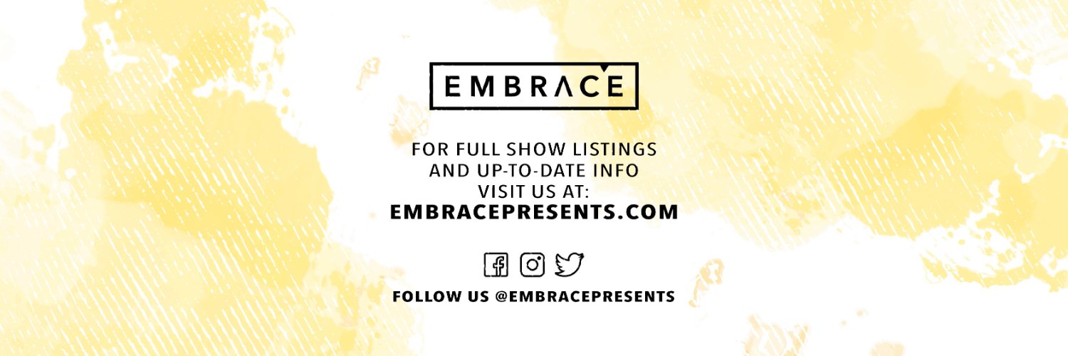 Embrace Presents banner
