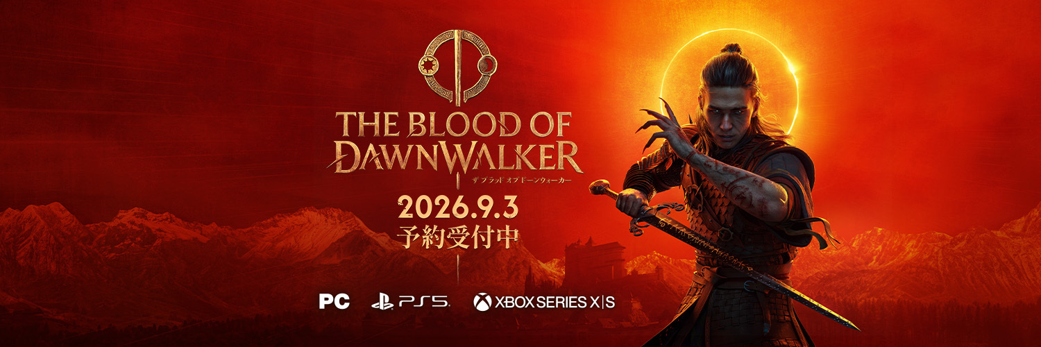 The Blood of Dawnwalker 日本公式 banner