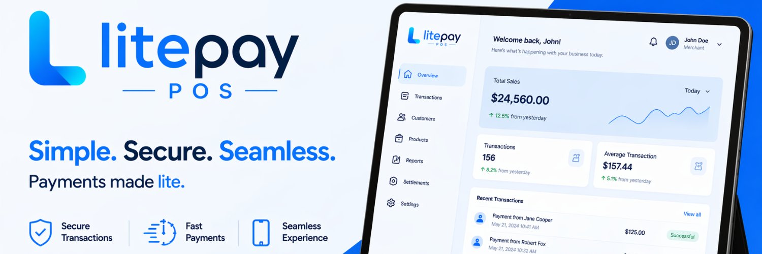 LitePayPOS banner