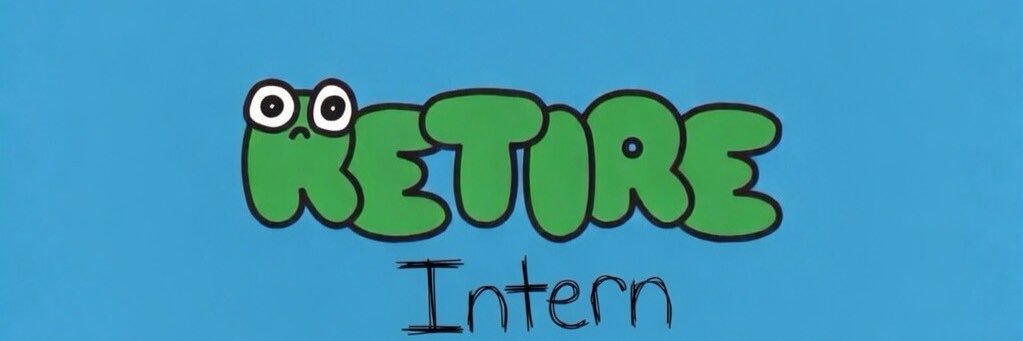 Retire Intern banner