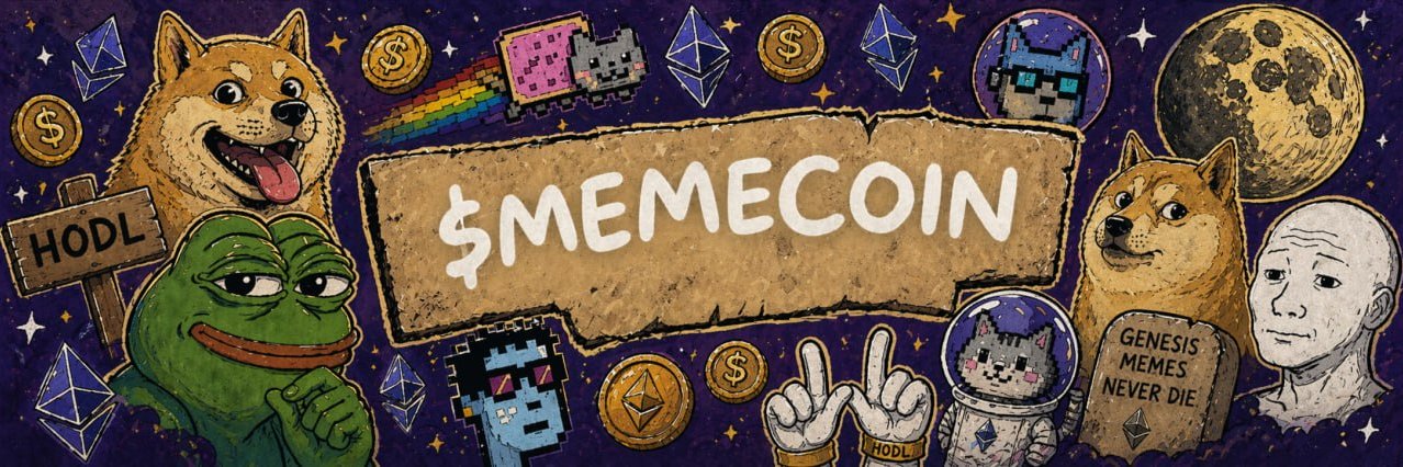 The First Memecoin banner