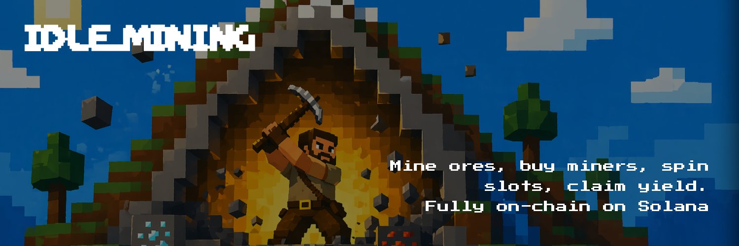 Idle Mining banner