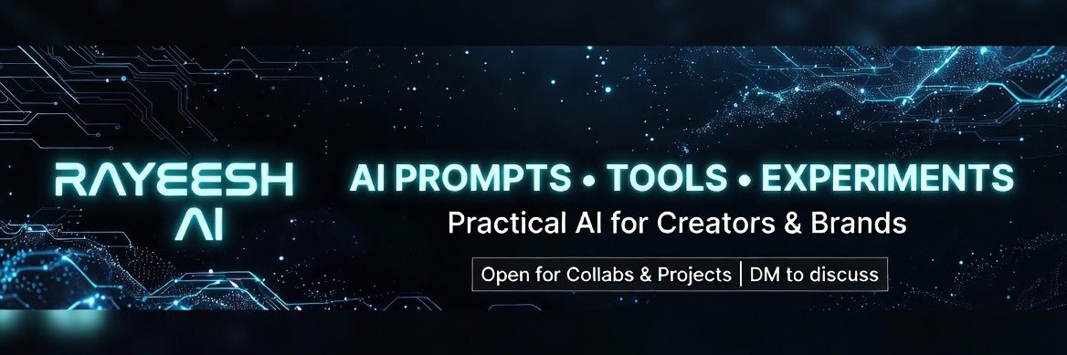 Rayeesh AI banner
