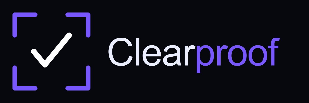 clearproof's profile banner image