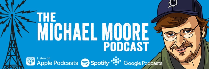 Michael Moore's banner