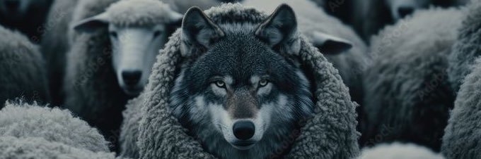Wolf banner