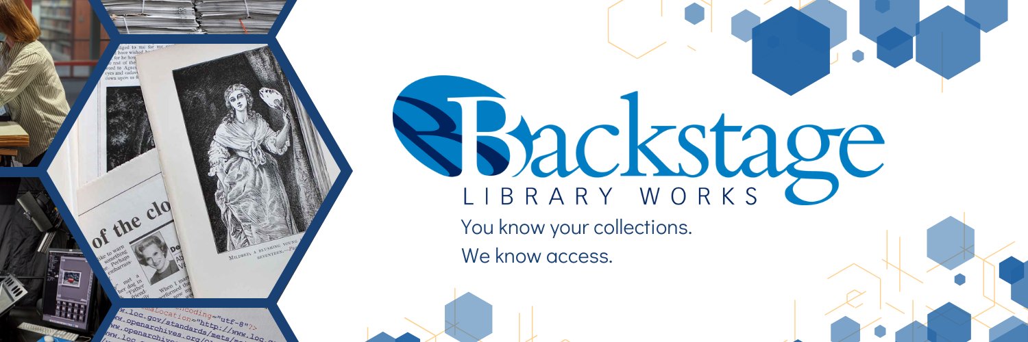 Backstage Library Works banner